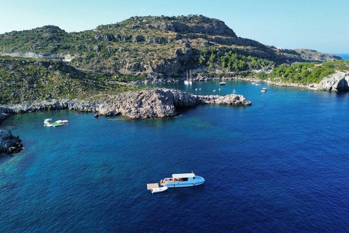 From Rhodes: Small-Group Cruise with Lunch & Drinks