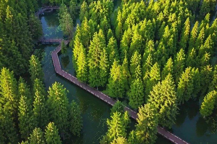杭州の青山湖カヤックと観光ツアー