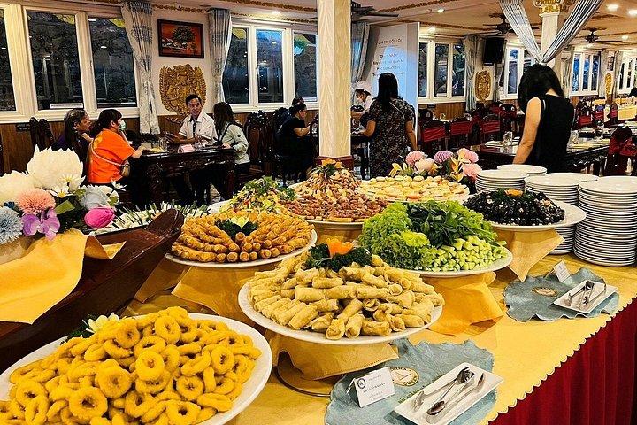 Saigon River Cruise Private Table Dinner and City Lights