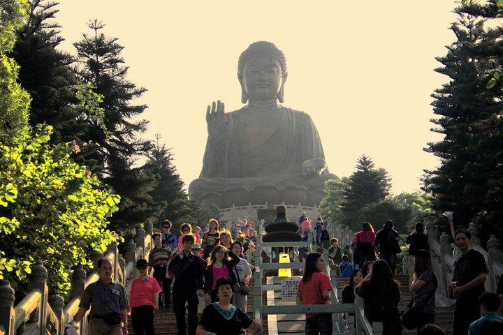 Hong Kong Lantau Island Tour: Cable Car, Big Buddha og Tai O Boat