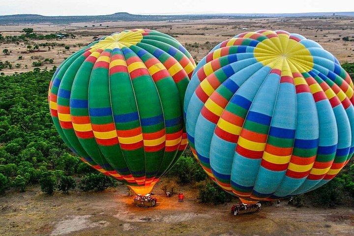 熱気球で空飛ぶマサイマラ2日間
