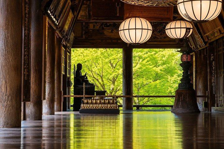大阪/奈良発：10時間 古都寺院プライベートカーツアー