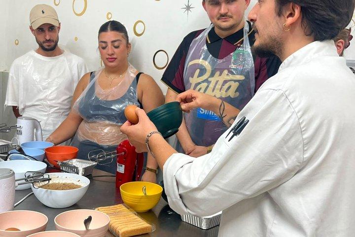 Classe de preparação de pizza oficial de Nápoles e Tiramisu Classe de cozinha
