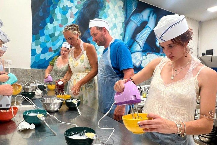 Classe de preparação de pizza oficial de Nápoles e Tiramisu Classe de cozinha