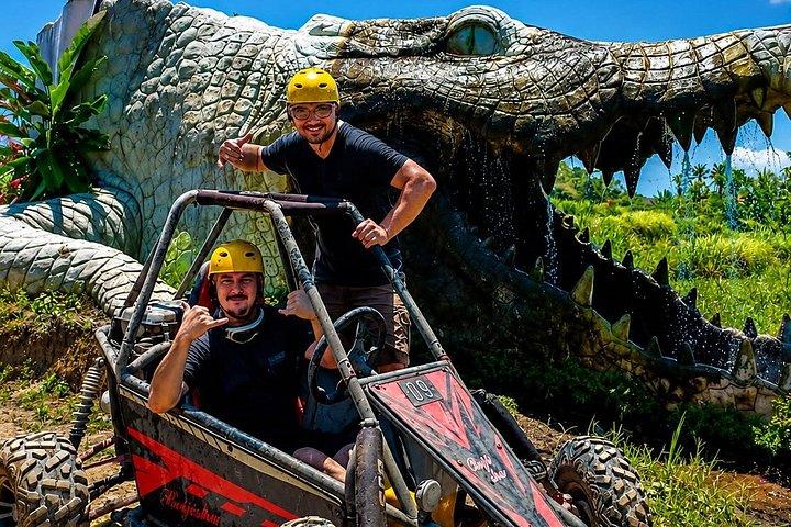 Bali Ubud Buggy Adventure Crocodile Cave, Jungle, RiceFields, Mud