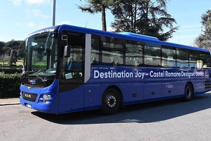 Forfait navette vers MG Outlet Castel Romano À partir de EUR Fermi