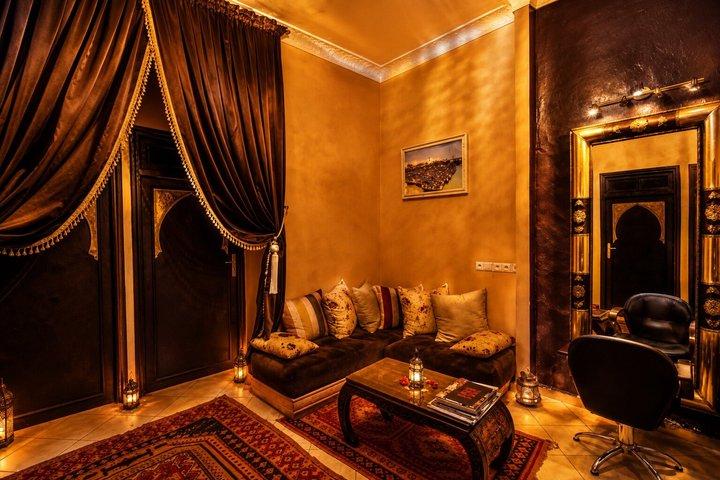 Esperienza di hammam e massaggi tradizionali marocchini con trasferimento
