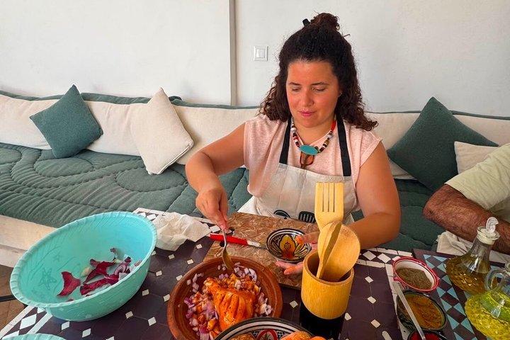 Authentic Marrakech Cooking Class in a Traditional Riad with Souk