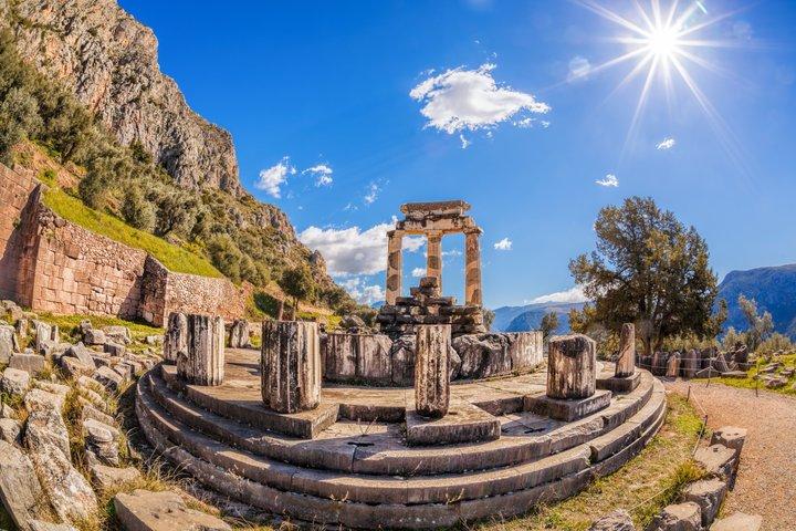Delfi, tour privato di un'intera giornata alle Termopili da Atene