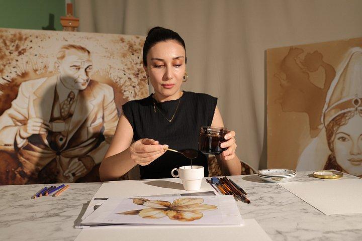 Turkish Coffee Painting Workshop with Local Art Teacher