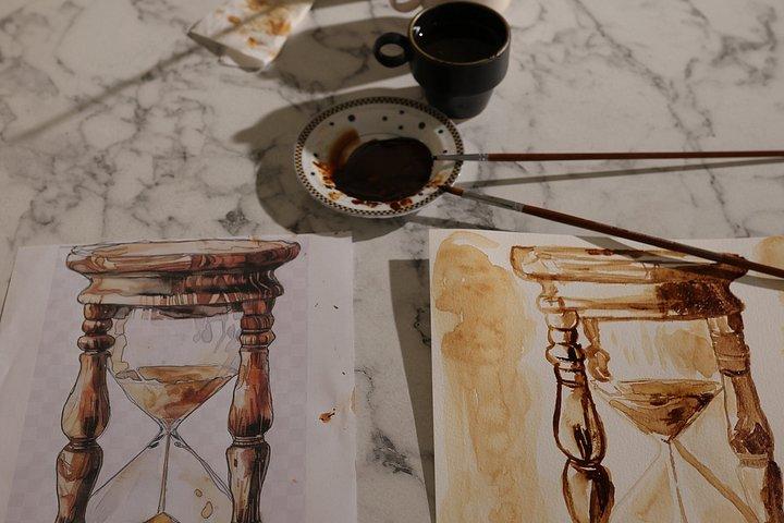 Turkish Coffee Painting Workshop with Local Art Teacher