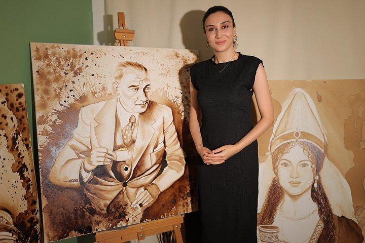 Turkish Coffee Painting Workshop with Local Art Teacher