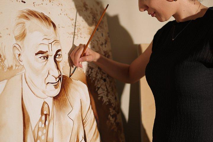 Turkish Coffee Painting Workshop with Local Art Teacher