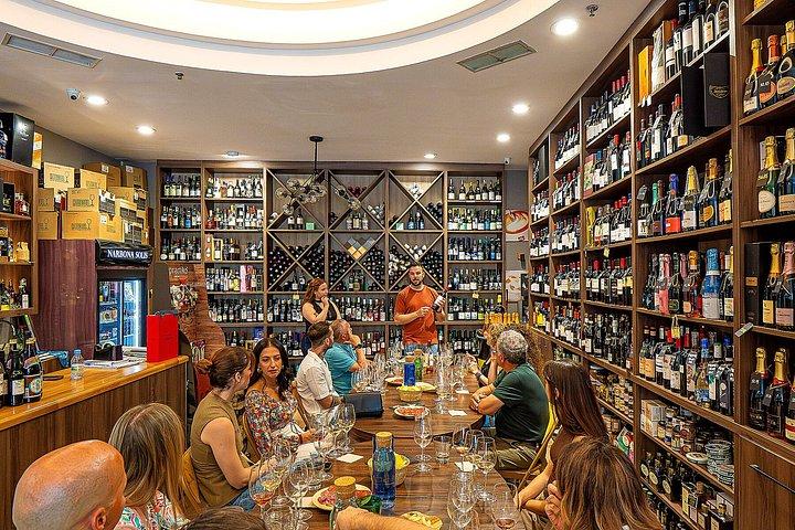 マラガ・アンダルシアワイン試飲会：5つのワインと地元料理