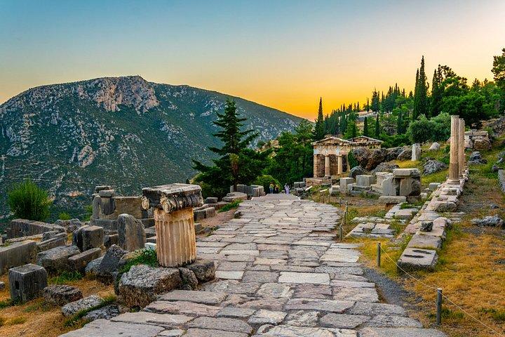 Delphi heldags privat tur fra Athen