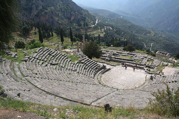 Delphi heldags privat tur fra Athen