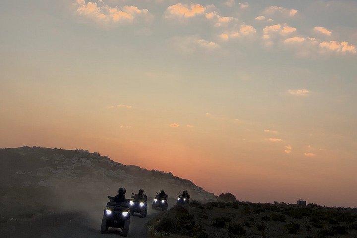 ATV Off-Road Santorini with Sunset Experience + Transportation