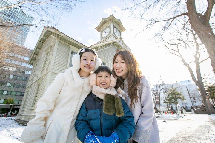 札幌で1時間のプライベート写真撮影