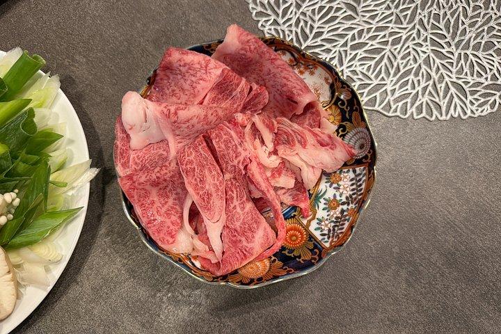 A5 Iga Wagyu Sukiyaki with Pro-Trained Host