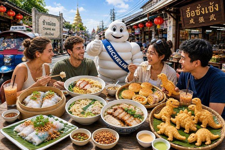 Chiang Mai Michelin Food and Local Market Tour