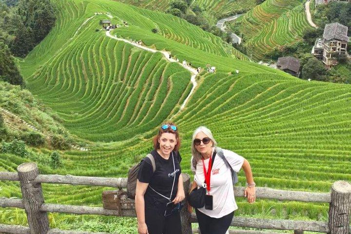 Longji Rice Terraces Tour en grupo Long Hair Village Guilin Pickup