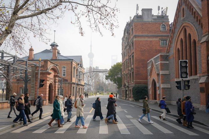 Tour a pie por la ciudad de Shanghái