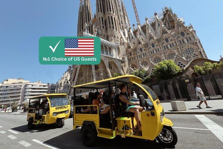 Experience Barcelona with Private Tuk Tuk Tour