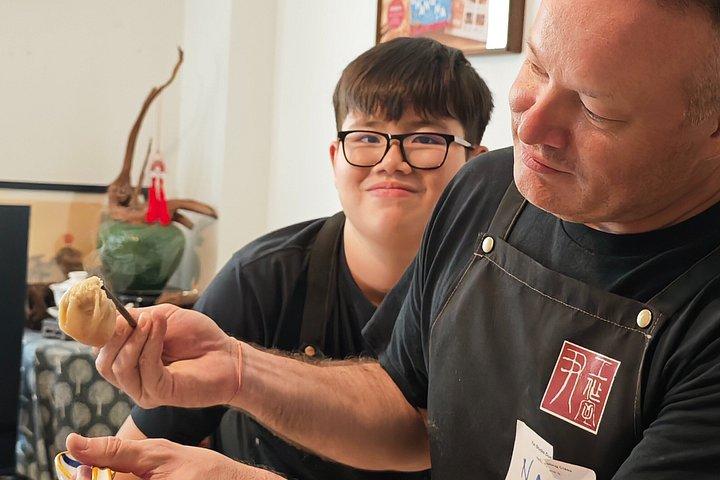 Vegan Soup Dumpling Making in Shanghai