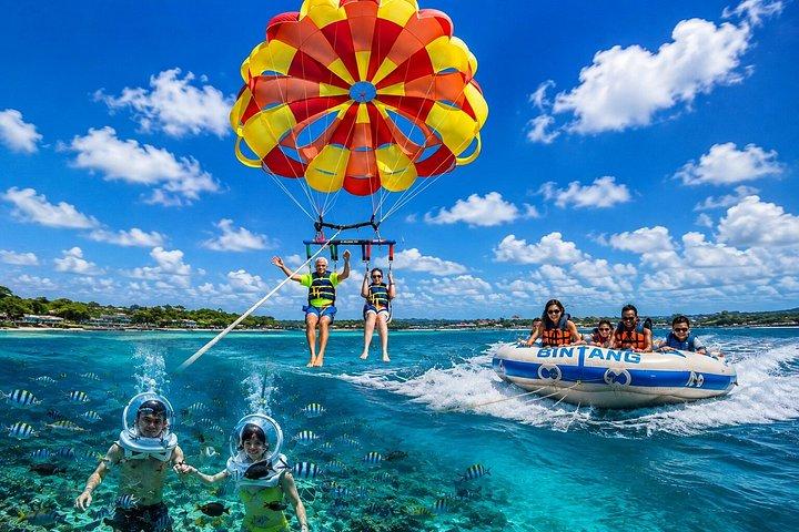 Bali Parasailing Eventyr, Sea Walker, Donut Båd med Transfer