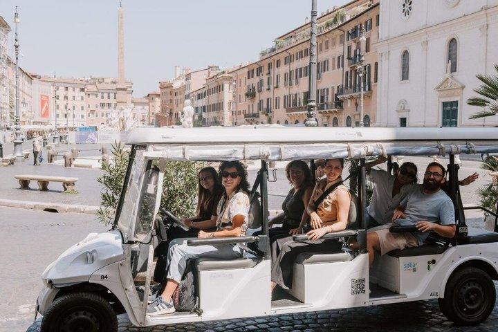 Tour di 1 ora del golf carrello elettrico Roma highlights