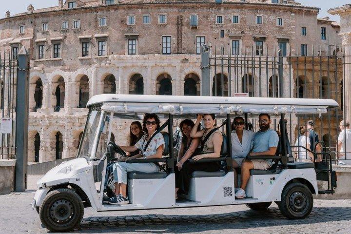 Tour di 1 ora del golf carrello elettrico Roma highlights