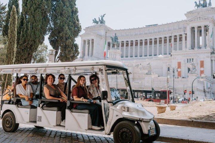 Tour di 1 ora di golf carrello di Roma Iconic Sights