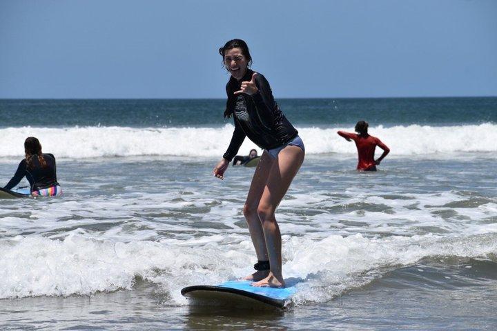 Privat Surfing Lektion i Playa Grande for begyndere og mellemprodukter