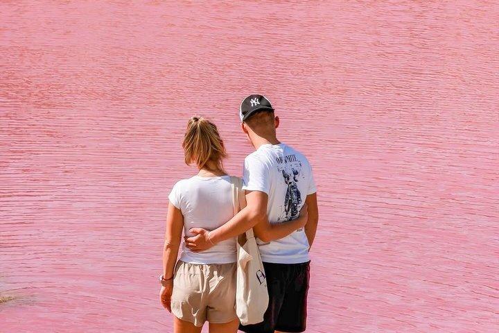 Amman Dead Sea Pink Lake and Salt Beach Private Tour