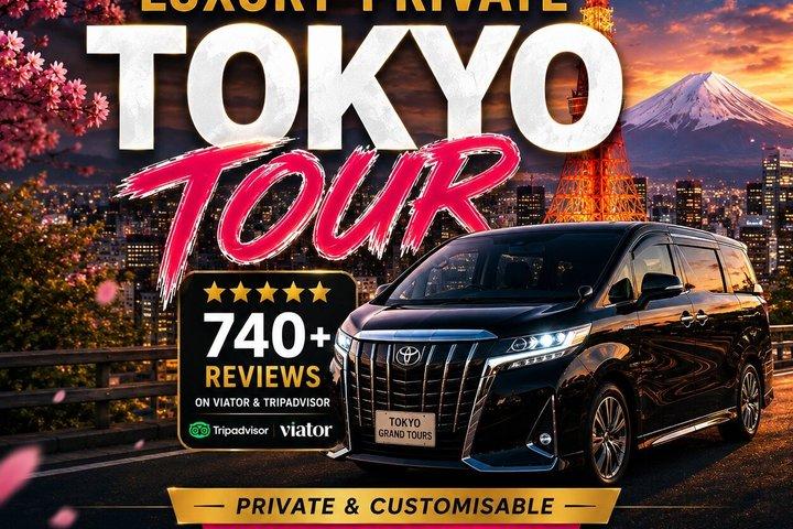 Tokyo privat tur - lyxfordon - Engelska talande chaufför