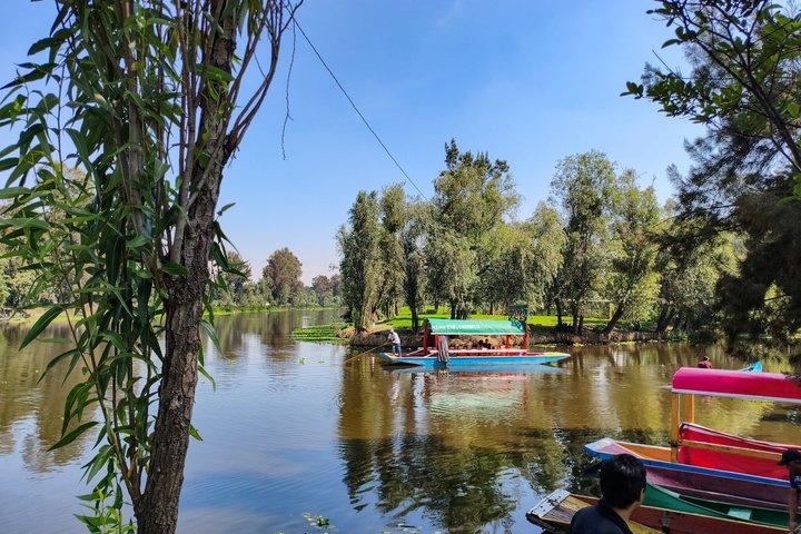 Xochimilco Nature Reserve, Original Doll Island and Axolotls