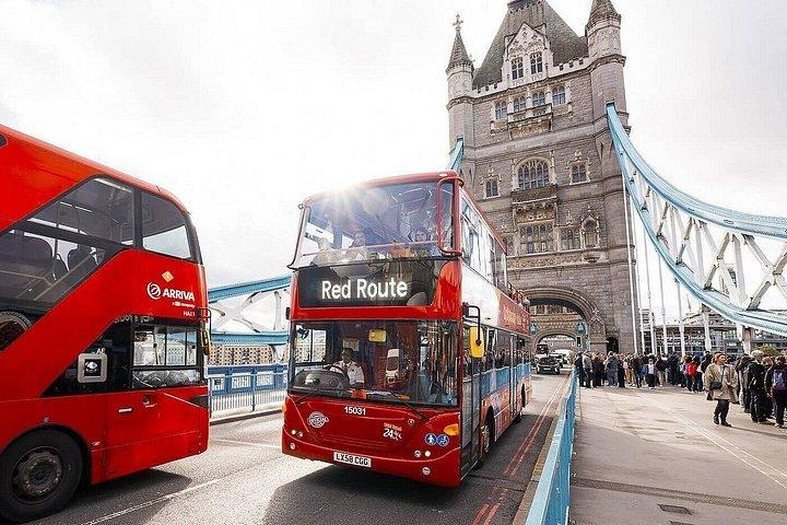 London City Sightseeing Hop On Hop Off Bus Tour on Top Landmarks