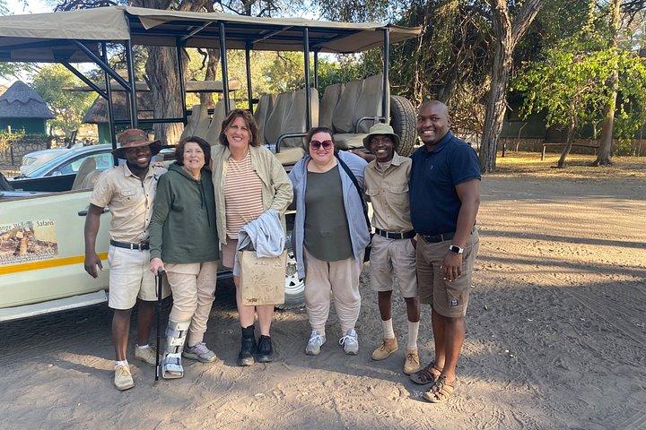 Chobe heldagssafari i Chobe