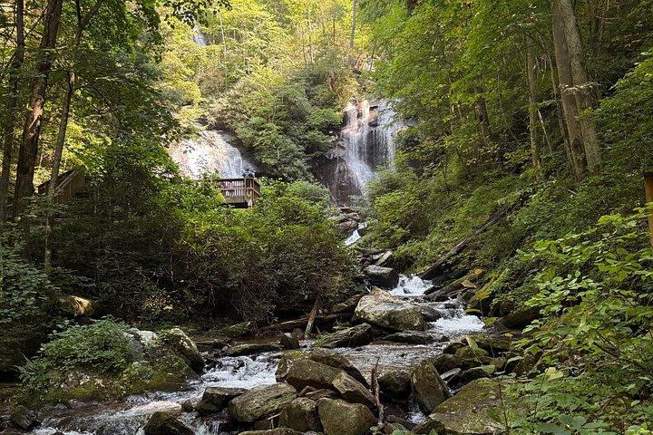 Chase twin waterfalls & explore iconic Helen