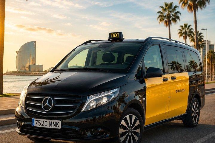 バルセロナクルーズ港から空港へのプライベート送迎