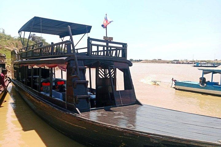 シェムリアップからバッタンバンまでの遊覧船の旅