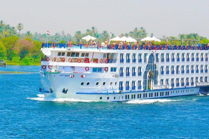 Nile Cruise Magic 4 Days Aswan to Luxor & Abu Simbel. Balloon