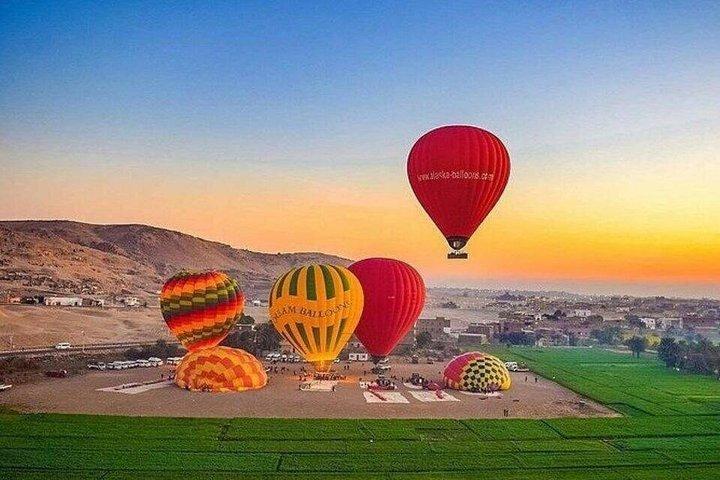 Nijlcruise Magic 4 dagen Aswan naar Luxor & Abu Simbel. Ballon