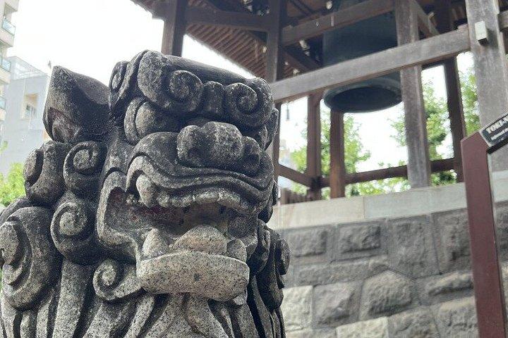 東京プライベート浅草散策ツアー浅草寺抹茶とおもち