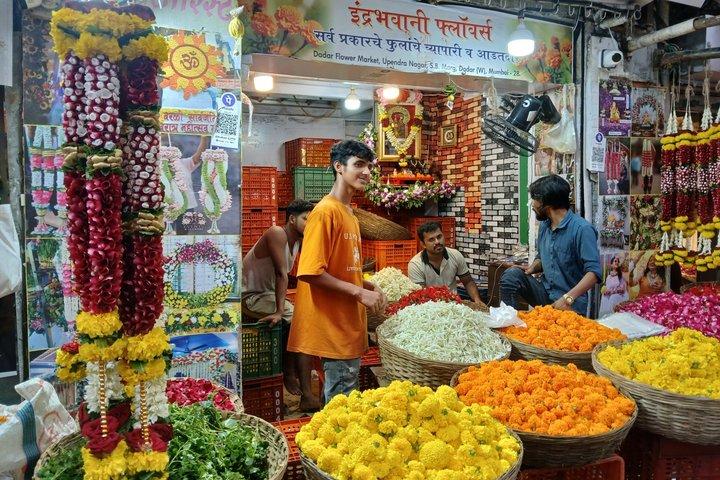 Dharavi Slum Tour with Dhobi Ghat Laundry and Flower Markets
