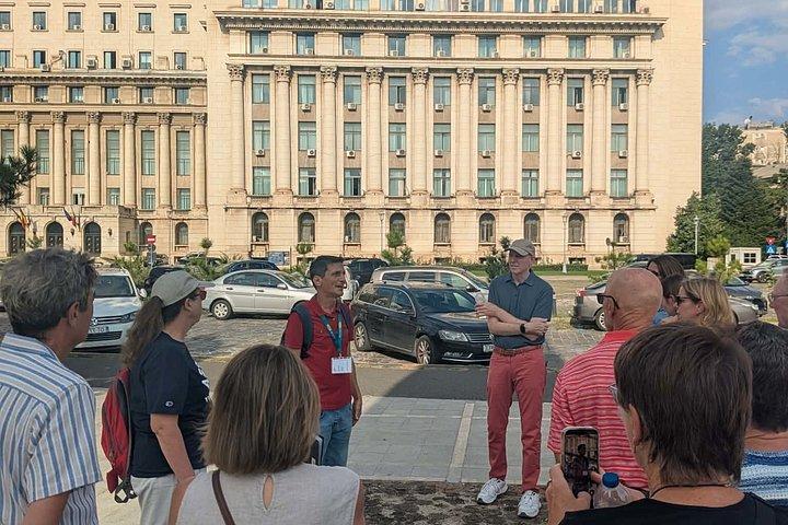 Bukarest historisk mattur i gamla centrum