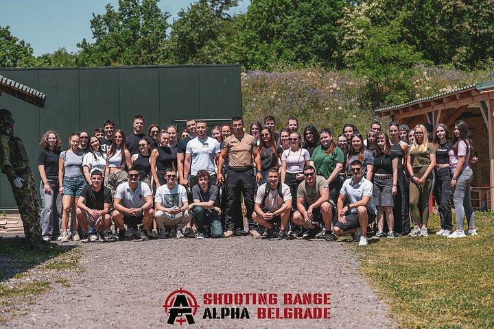9MM Tactical Shooting Experience in Belgrade - 40 Rounds