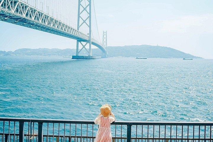 大阪/京都：姫路城、明石海峡大橋 10時間プライベートツアー