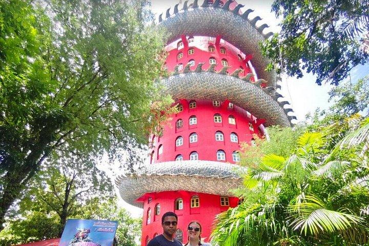 どんわい水上マーケットドラゴン寺と雨上がりツアー