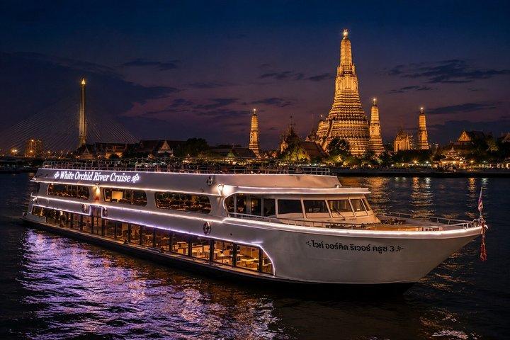 Die weiße Orchidee : Chao Phraya Dinner Cruise Experience